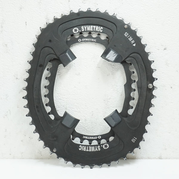 O,SYMETRIC 「オーシンメトリック」 52-36T シマノ4H チェーンリング