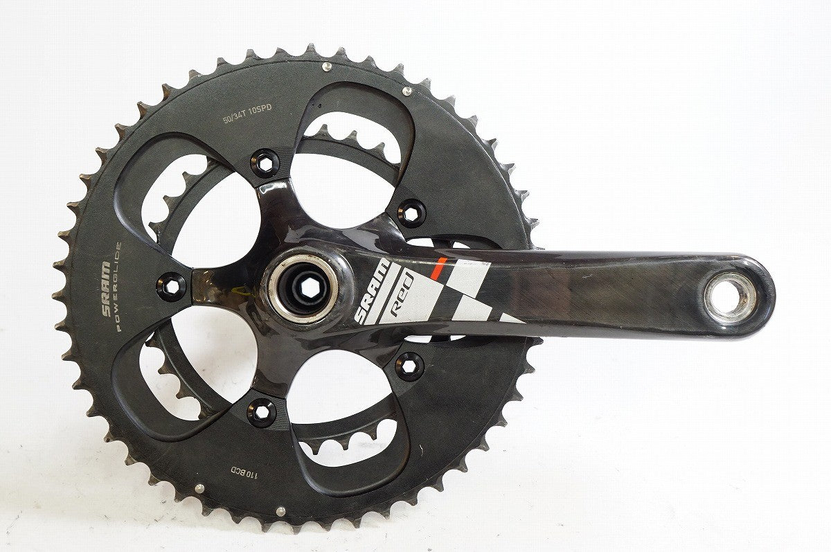 SRAM 「スラム」 RED 10S 50-34T 172.5mm クランクセット / 熊谷本店