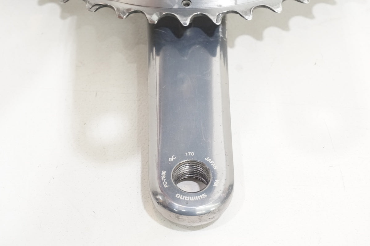 SHIMANO「シマノ」 DURA-ACE FC-7800 52-39T 170mm クランク/ 京都西院店
