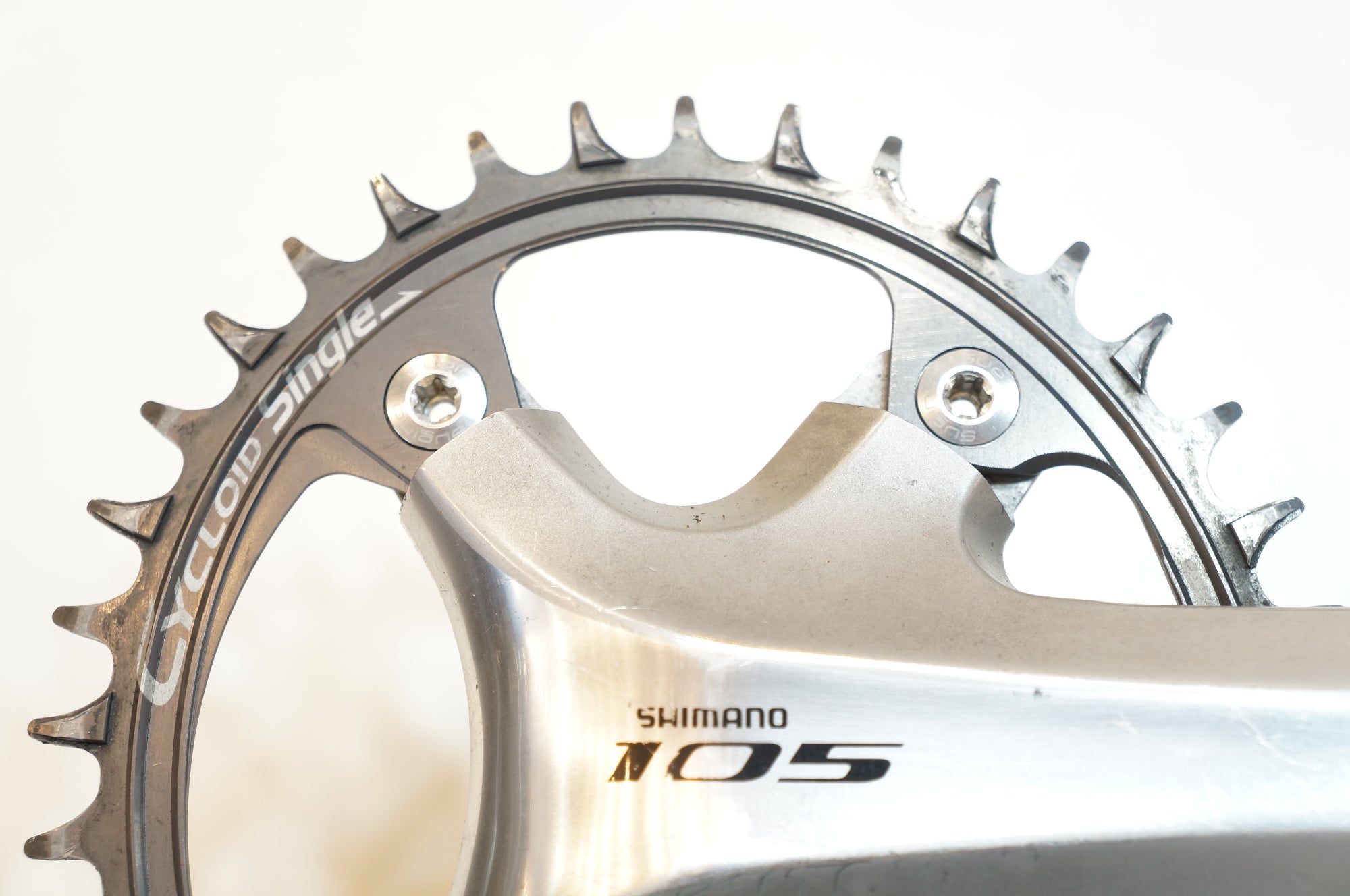 SHIMANO 「シマノ」 105 FC-5800 165mm 38T クランク / バイチャリ浦和ベース