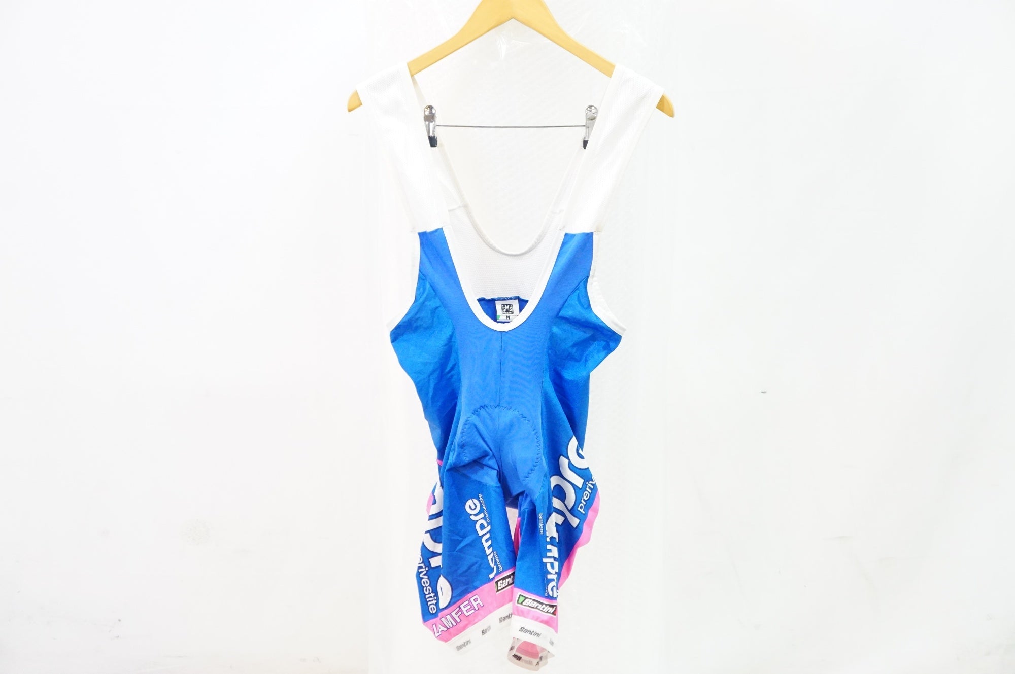SANTINI 「サンティーニ」 LAMPRE Mサイズ 半袖ジャージ ビブショーツ セット / 熊谷本店