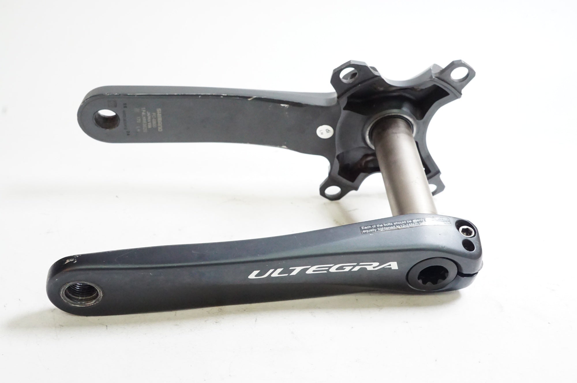 ULTEGRA クランクアーム ブラック170mm 美品 SHIMANO 「シマノ」 ULTEGRA FC-6800 170mm クランクアーム