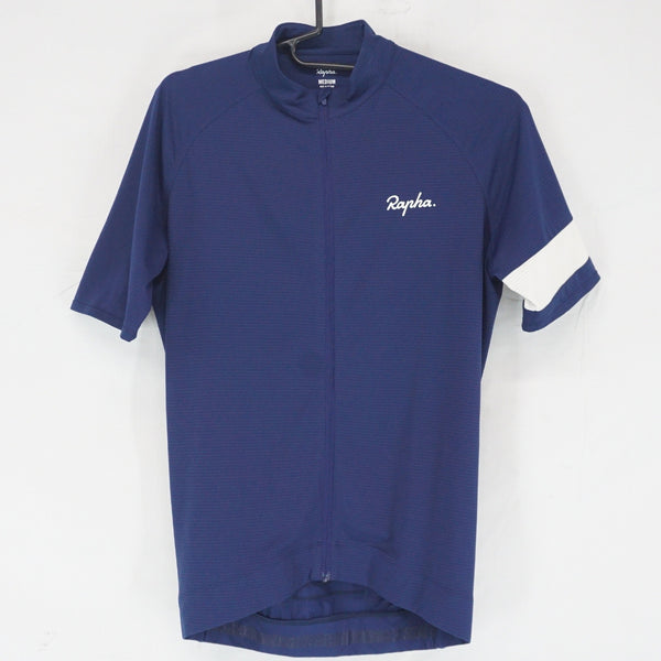 Rapha ネイビー サイクルジャージ S 終売モデル RAPHA 「ラファ」 CORE LIGHTWEIGHT JERSEY サイズM サイクルジャージ