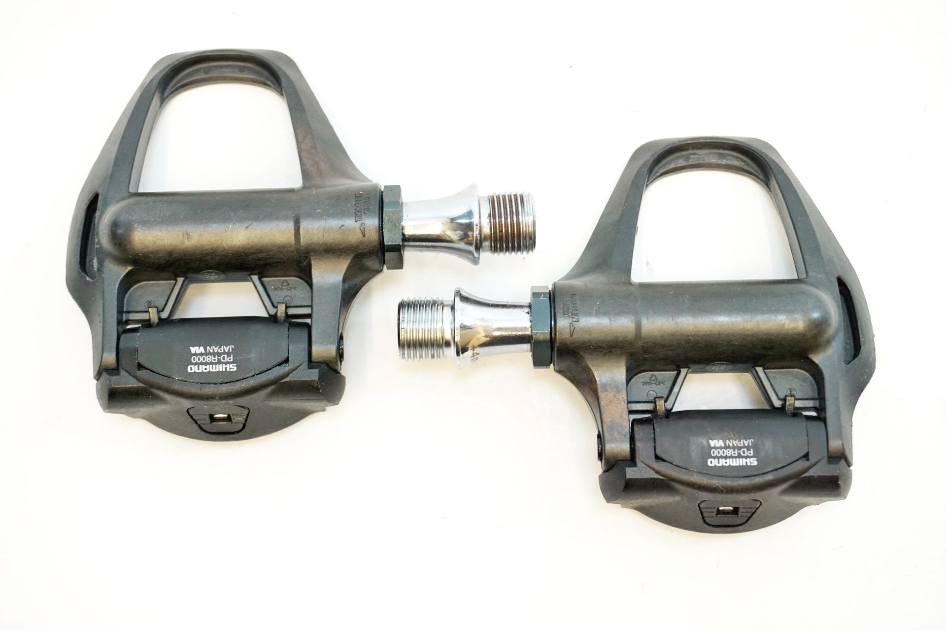 楽天市場】シマノ PD-R8000-L プラス4mm軸仕様 SPD-SL ペダル