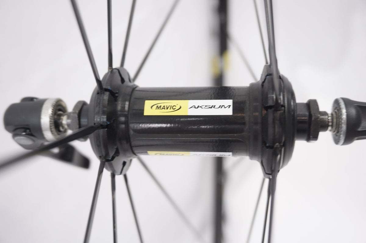 マビック MAVIC アクシウム AKSIUM ホイール前後セット アルミ