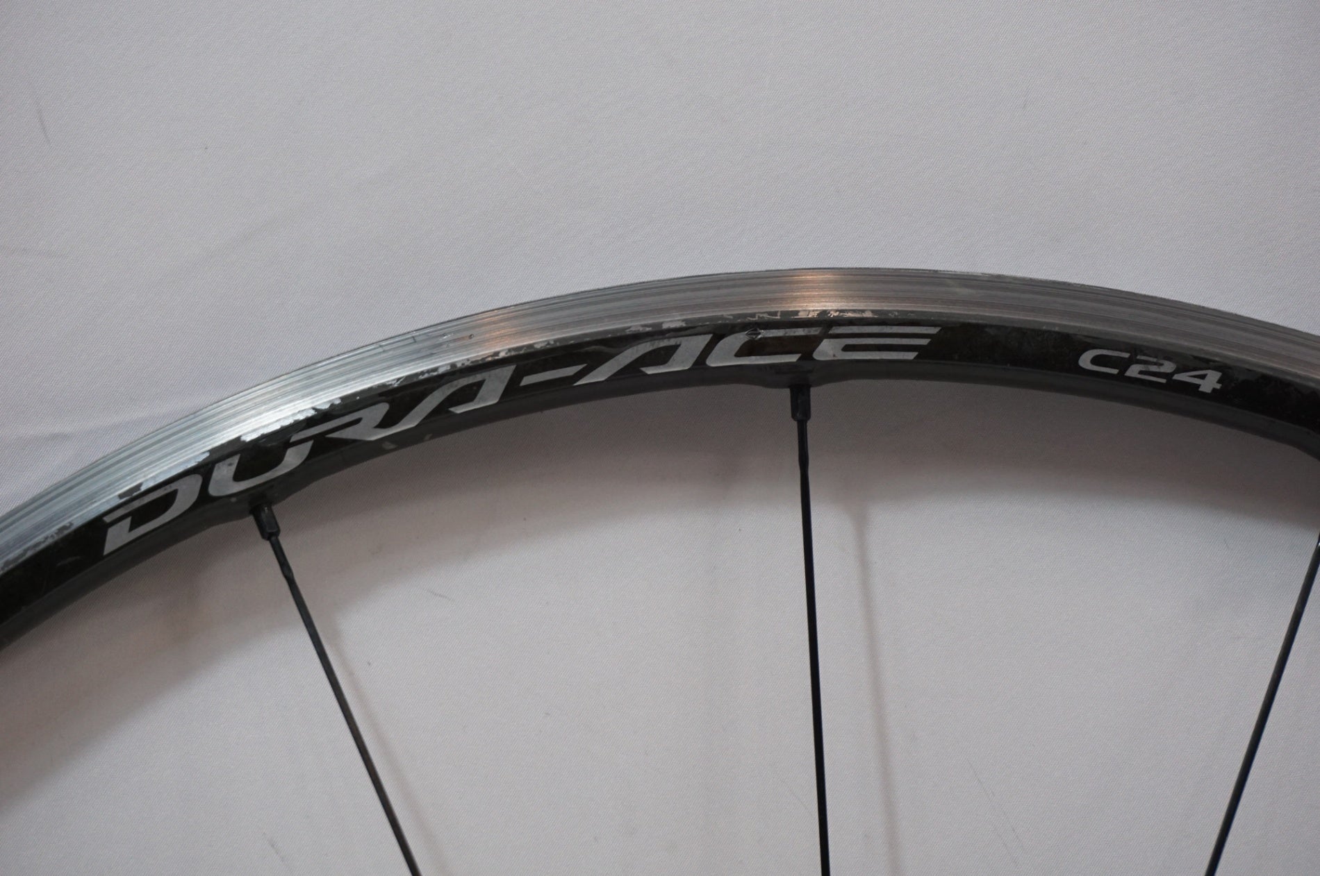 ジャンク SHIMANO 「シマノ」 WH-9000-C24 フロントホイール / 世田谷