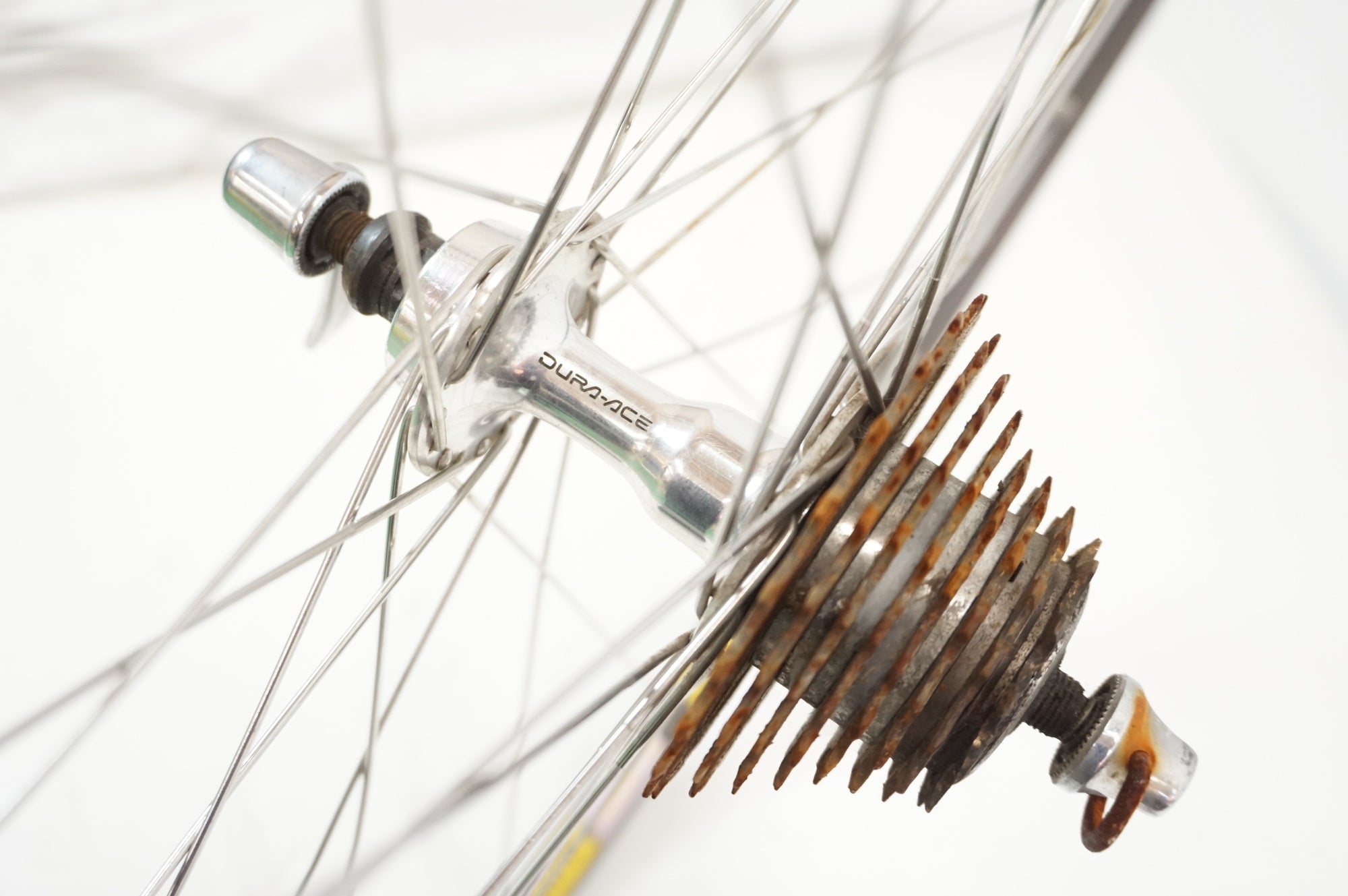 ジャンク MAVIC 「マビック」 GL300 リム SHIMANO DURA-ACE INTEGRATED 8 SIS ハブ シマノ8s ホイールセット / 宇都宮店