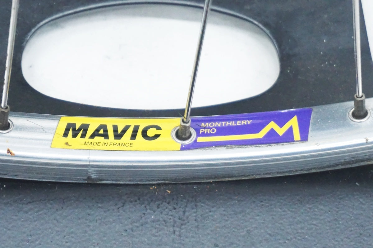 MAVIC 「マビック」 MONTHLERY PRO リム HB-1055ハブ フロントホイール