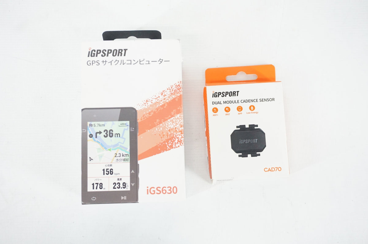 IGPSPORT 「アイジーピースポーツ」 IGS630 サイクルコンピューター / 阪急塚口店