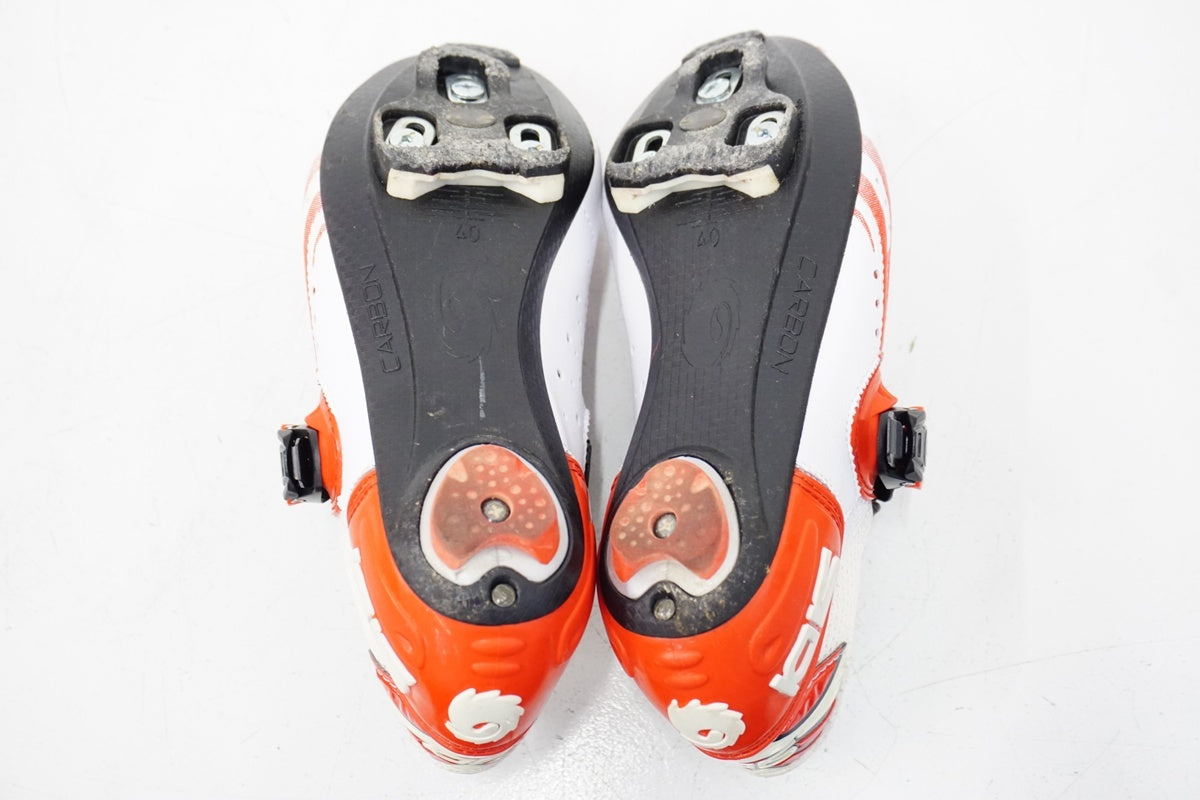 【新品未使用】シディシューズ SIDI GENIUS 5-FIT Carbon SIDI「シディ」 SCARPE GENIUS 5FIT CARBON 25.0cm シューズ