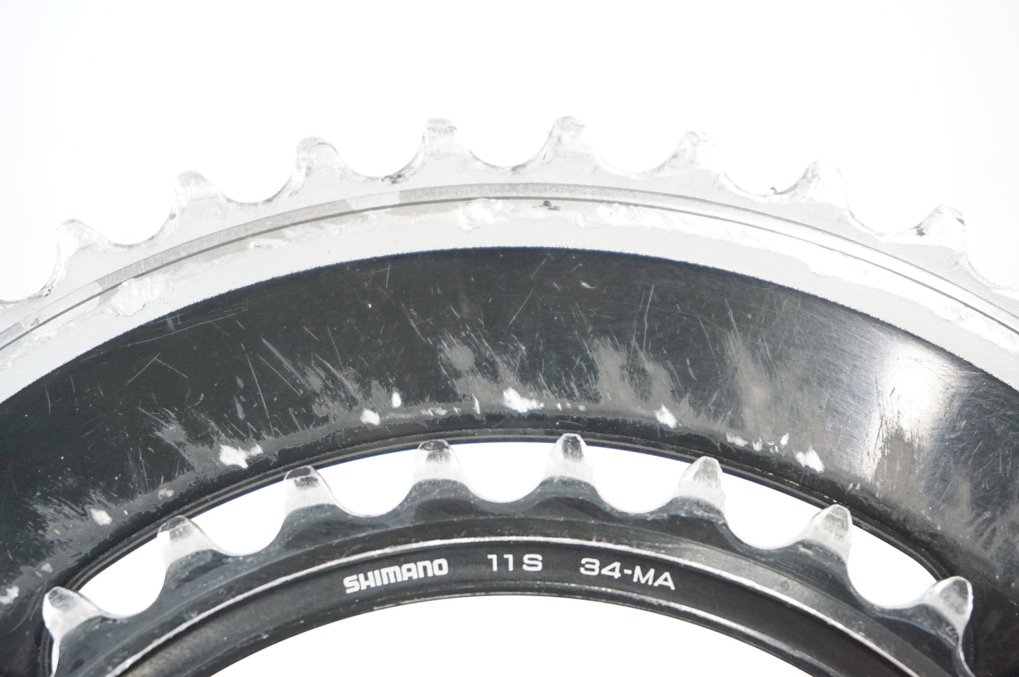 NJS DURA ACE クランクセット&フロントギア49枚 SHIMANO 「シマノ」 DURA-ACE FC-9000 50-34T 167.5mm クランクセット