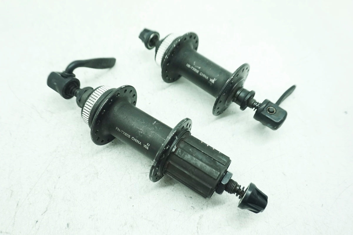 SHIMANO 「シマノ」 TX505 100/135㎜ シマノ8/9/10ｓ 前後ハブセット / 大阪門真店