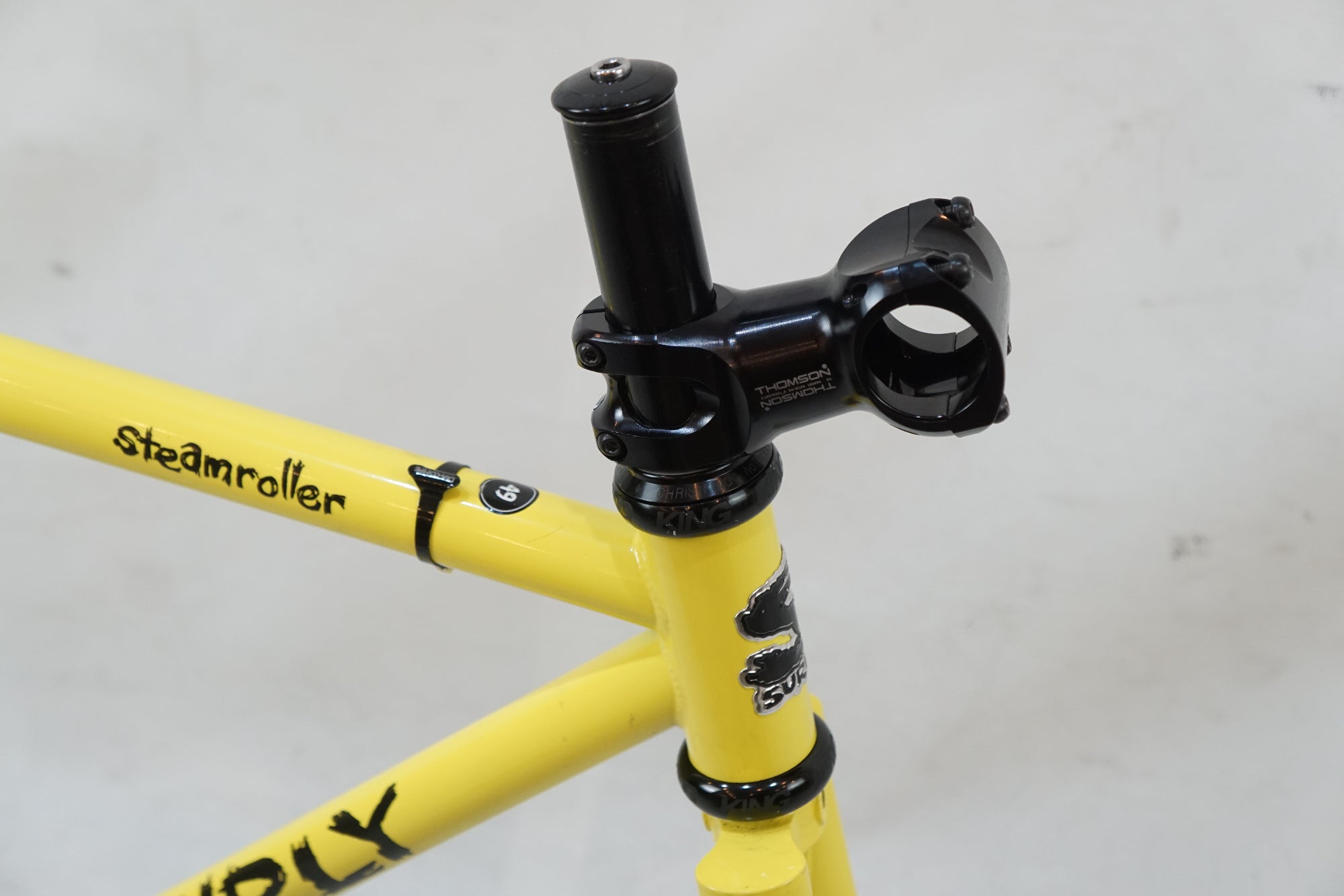 Surly サーリー STEAMROLLERフレーム SURLY【Steamroller フレームセット】Black - 自転車雑貨 FLIP＆FLOP