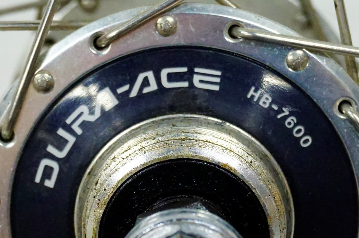 SHIMANO - DURAACE HB 7600  ＋　ARAYA リム　完組　ホイール ARAYA 「アラヤ」 リム SHIMANO DURA-ACE HB-7600 ハブ シングル