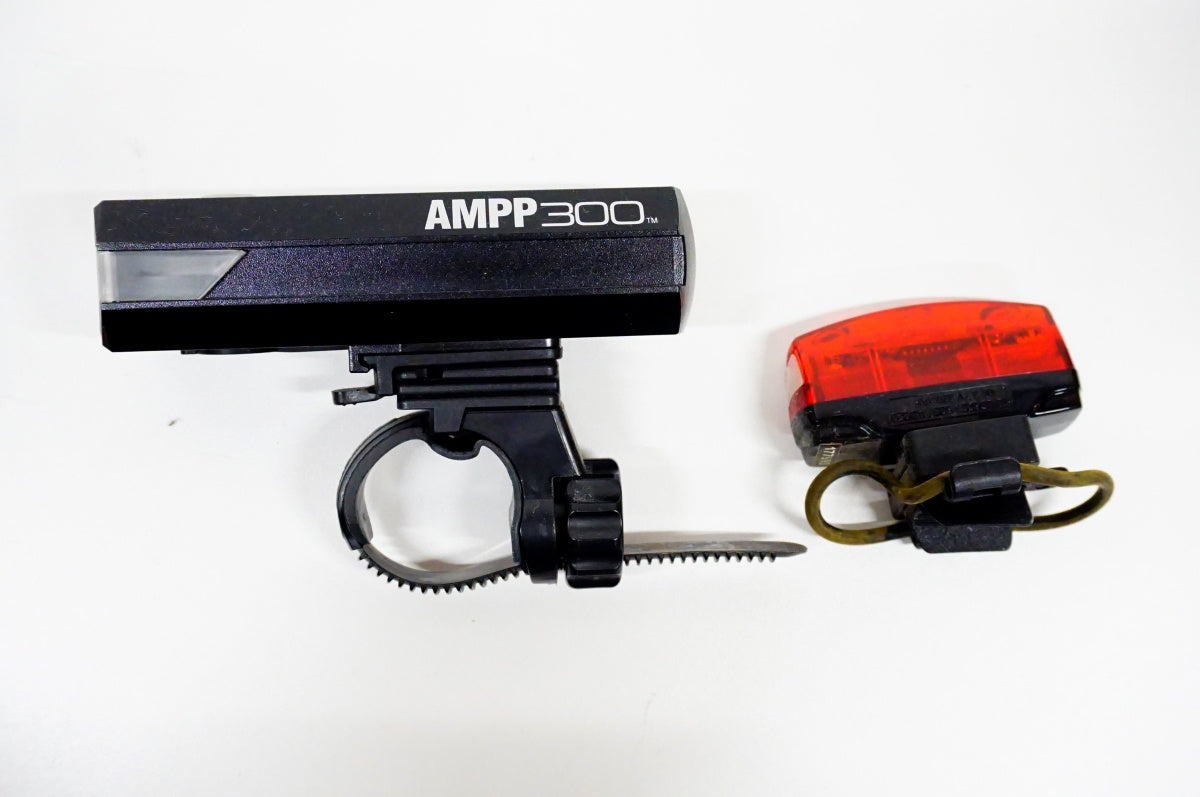 CATEYE 「キャットアイ」 AMPP300 RAPID MICRO TD-LD620 ライトセット / 名古屋大須店