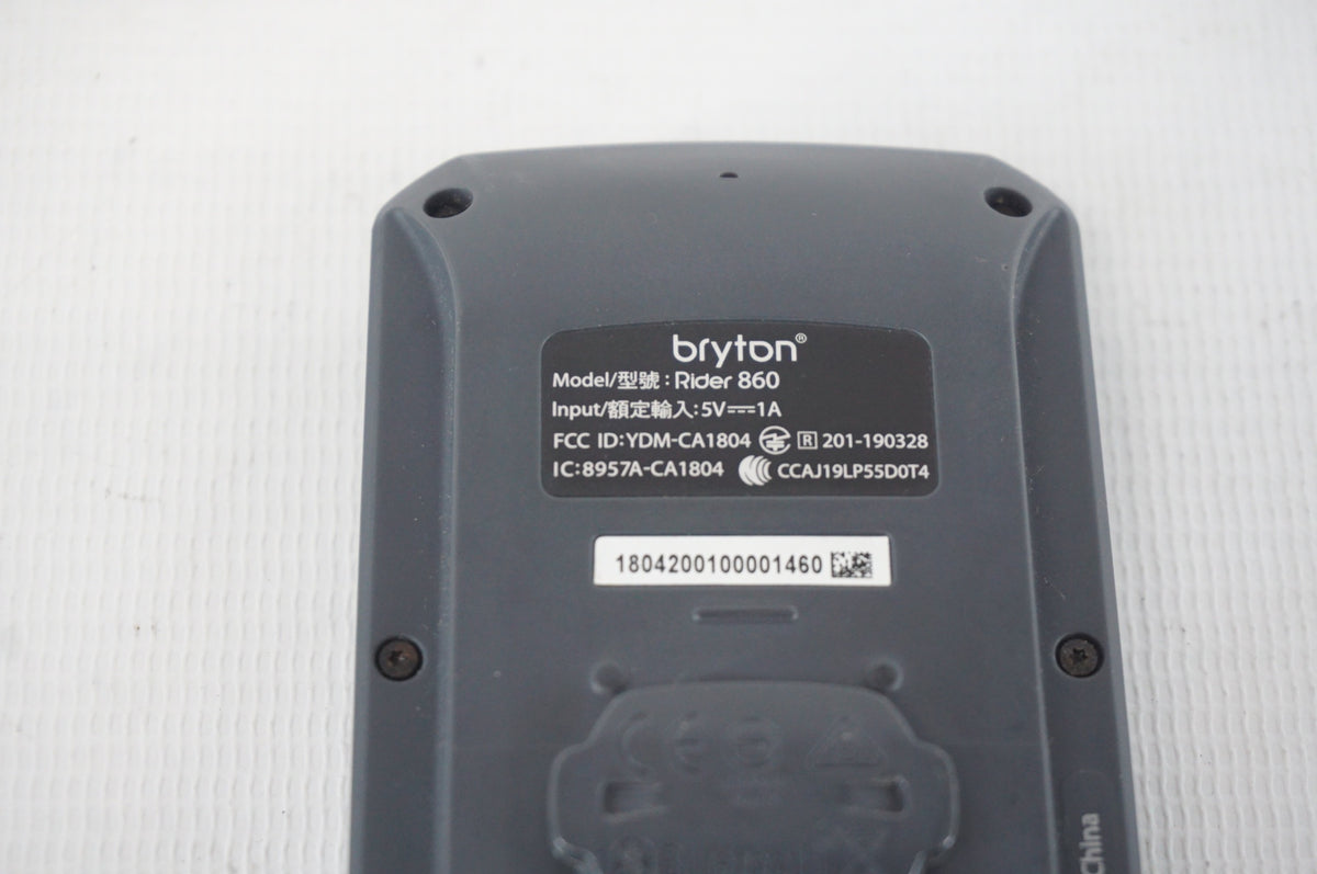 BRYTON 「ブライトン」 RIDER 860 サイクルコンピューター / 阪急塚口店