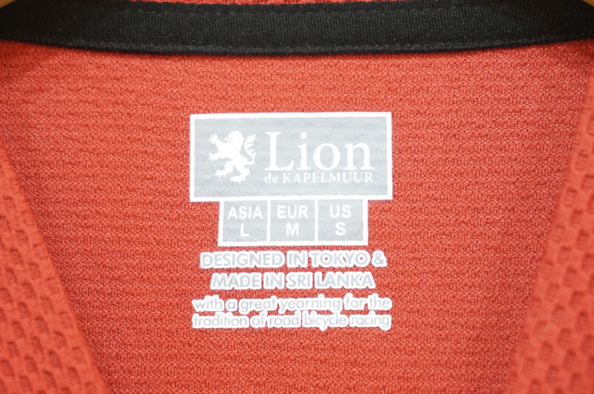 LION DE KAPELMUUR 「リオンドカペルミュール」 半袖 Lサイズ サイクルジャージ / 浦和ベース