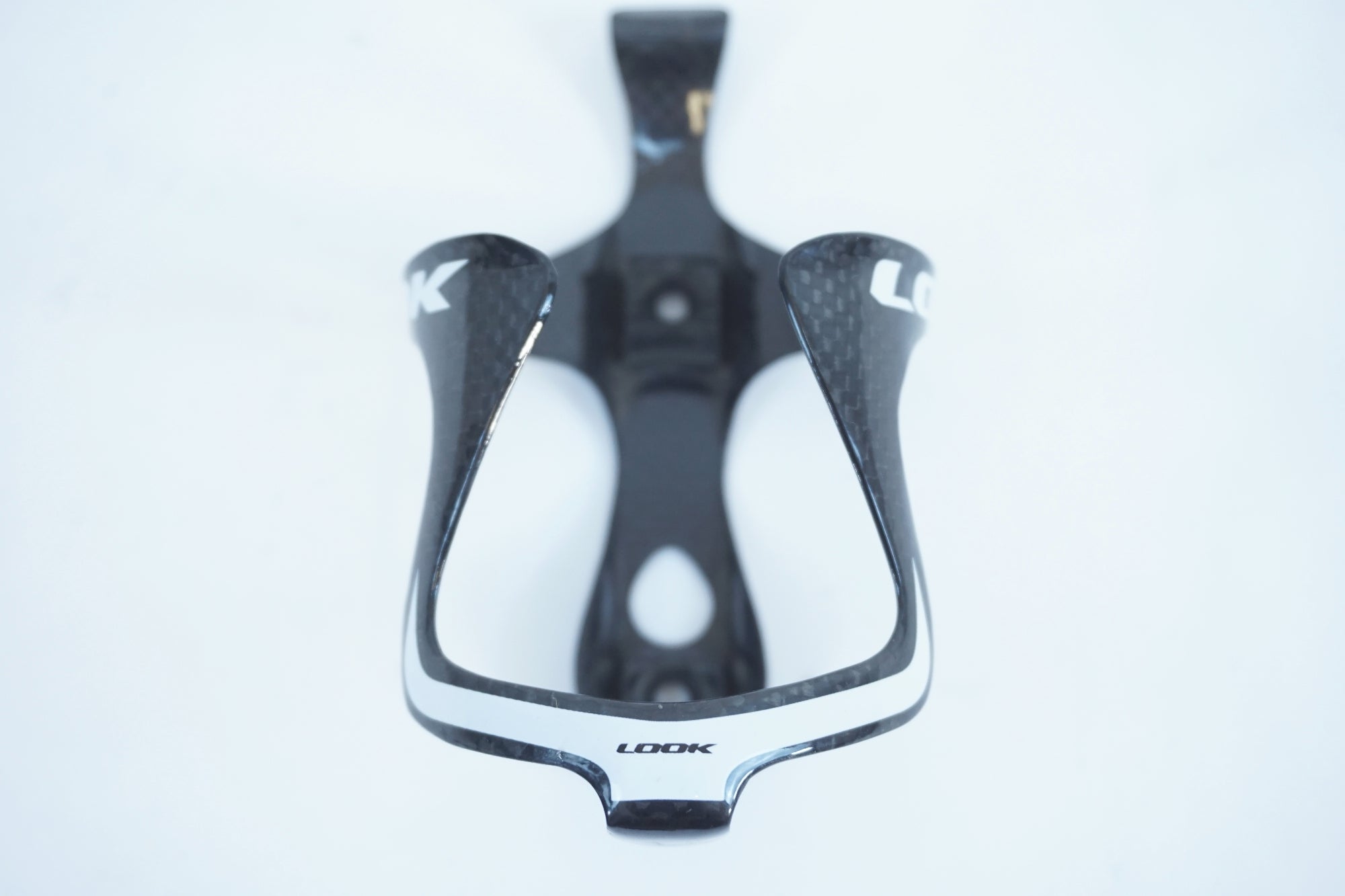 LOOK カーボンボトルケージ ブラック/ホワイト２個セット LOOK 「ルック」 カーボンボトルケージセット / 有明ガーデン店