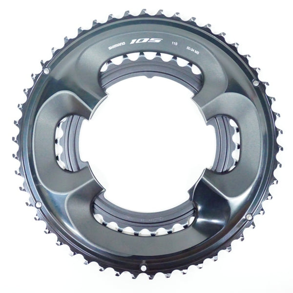 シマノ　FC-R7000 105 50-34 11S チェーンリング　未使用 シマノ)FC-R7000 105チェーンリング,アウター50T（ブラック）11