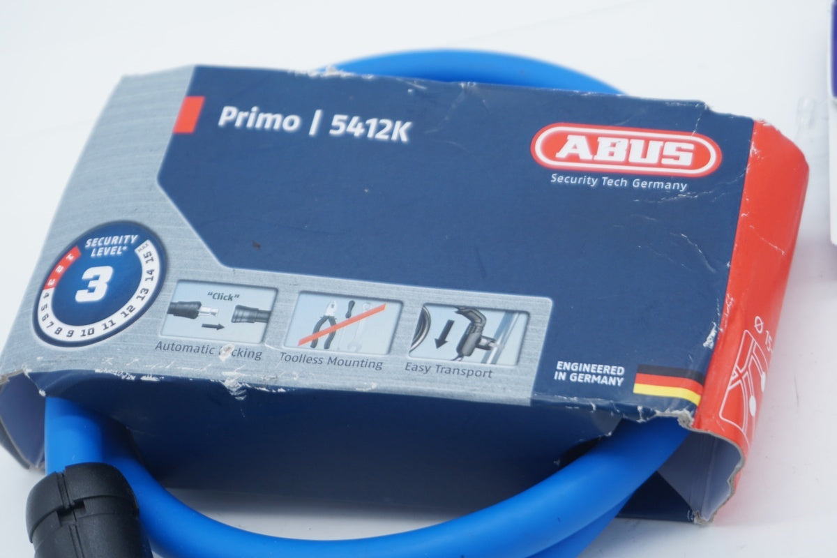 ABUS 「アブス」 PRIMO 5412K ワイヤーロック / 京都八幡店