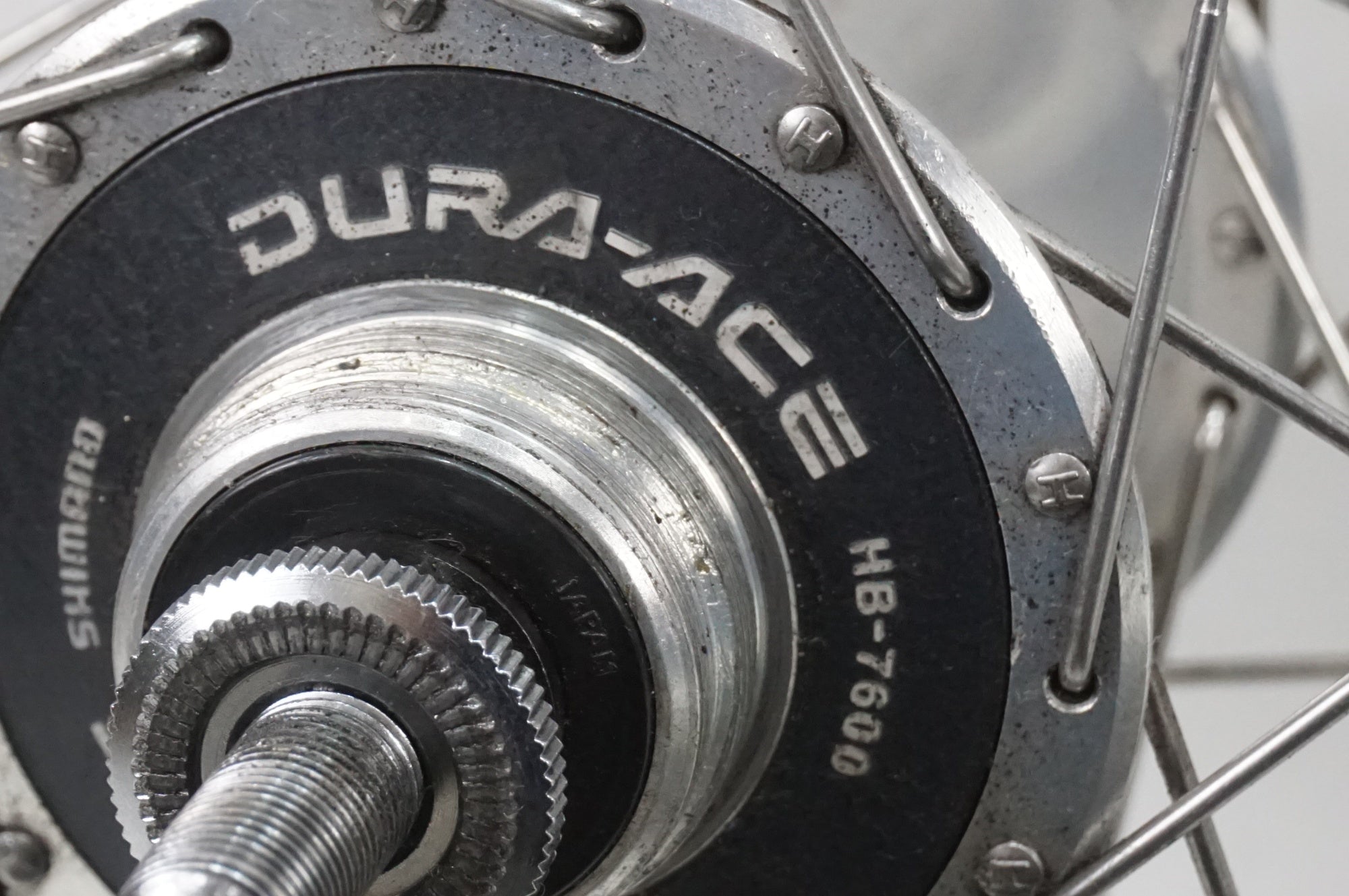 SHIMANO - Dura-Ace×ARAYA Gold 手組みホイール SHIMANO 「シマノ」 DURA-ACE HB-7600 ARAYA GOLD ホイール