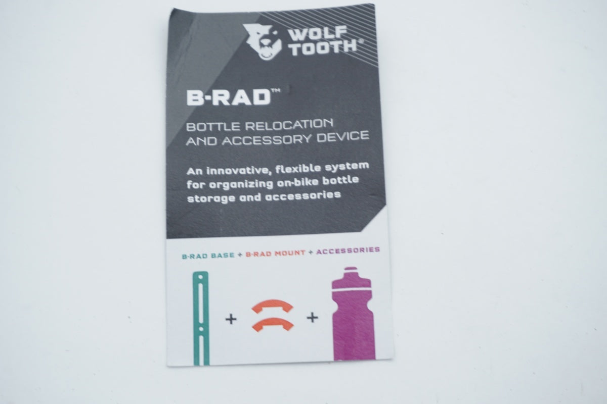 WOLF TOOTH 「ウルフトゥース」 B-RAD 3 MOUNTING BASES ボトルケージアダプター / 滋賀大津店