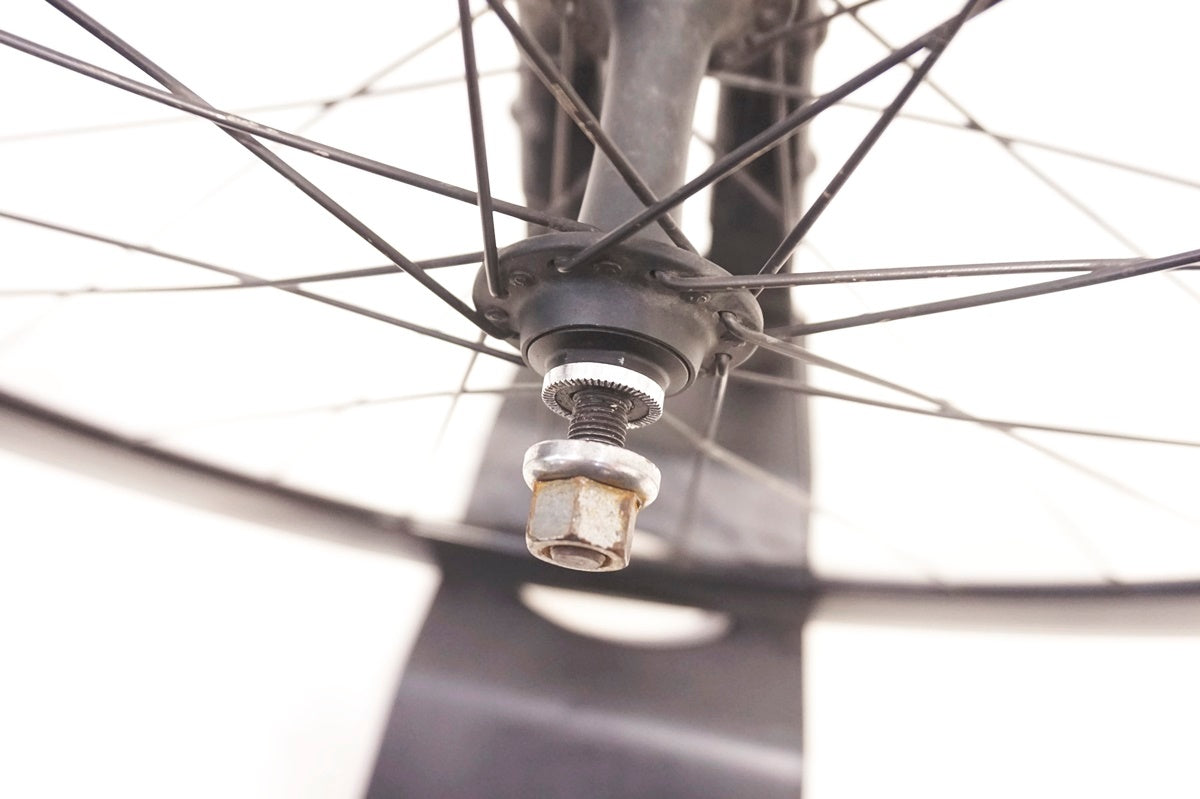 LEADER735純正フロントホイールタイヤ付き23C LEADER BIKES 「リーダーバイク」 純正 フロントホイール / 大阪