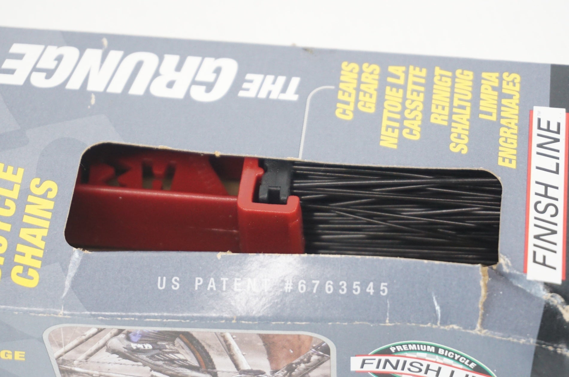 FINISH LINE 「フィニッシュライン」 THE GRUNNGE BRUSH ブラシ / 阪急塚口店