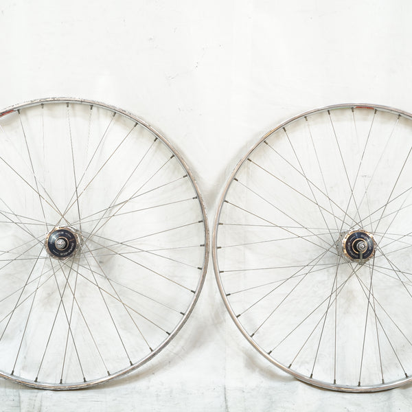 競輪ホイール　DURA-ACE ARAYA GOLD 完組ホイール 前後セット SHIMANO 「シマノ」 DURA-ACE HB-7600 ARAYA GOLD ホイールセット