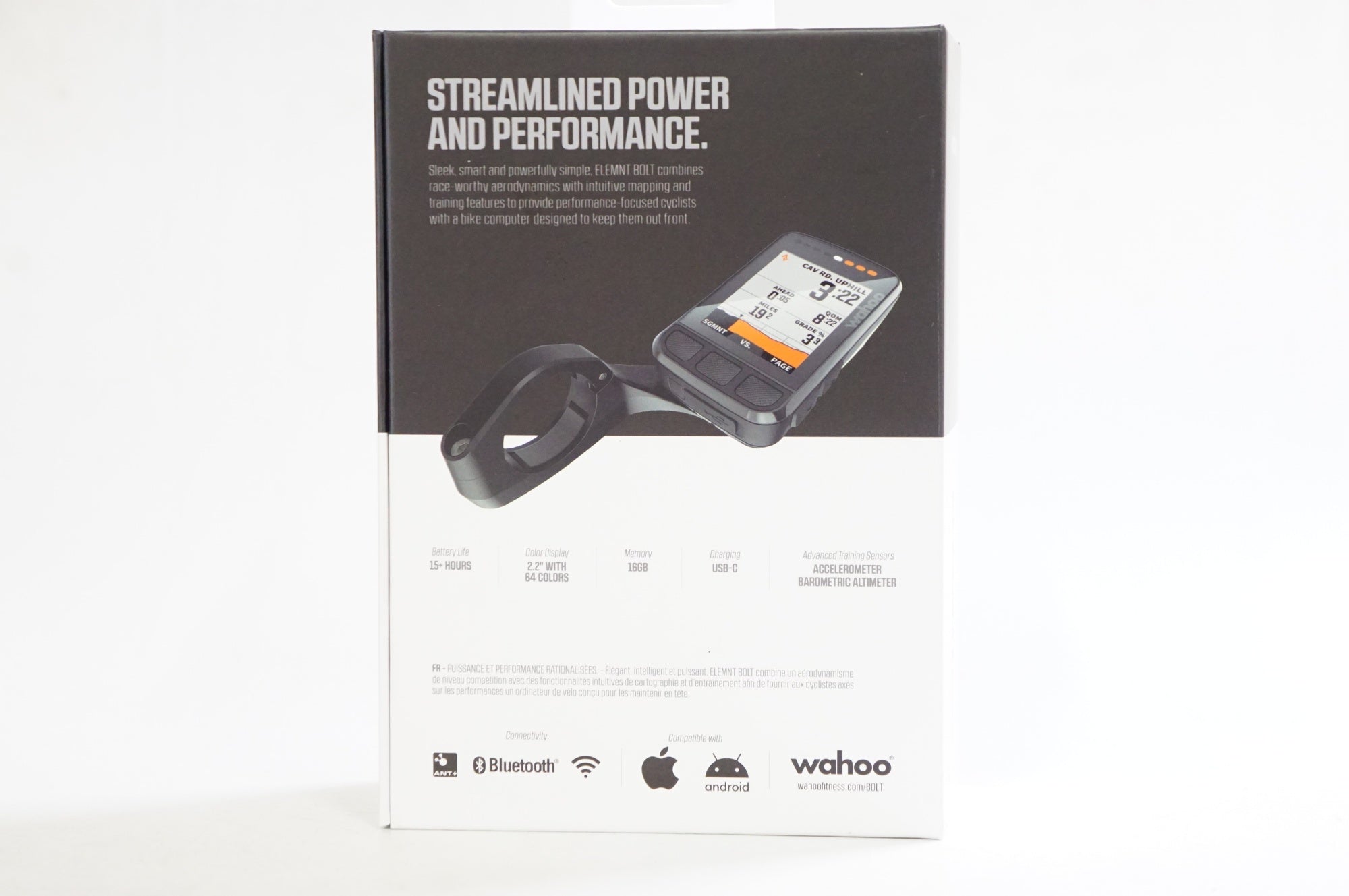 WAHOO 「ワフー」 ELEMNT BOLT V2 WFCC5 (センサーセット) サイクルコンピューター / 熊谷本店