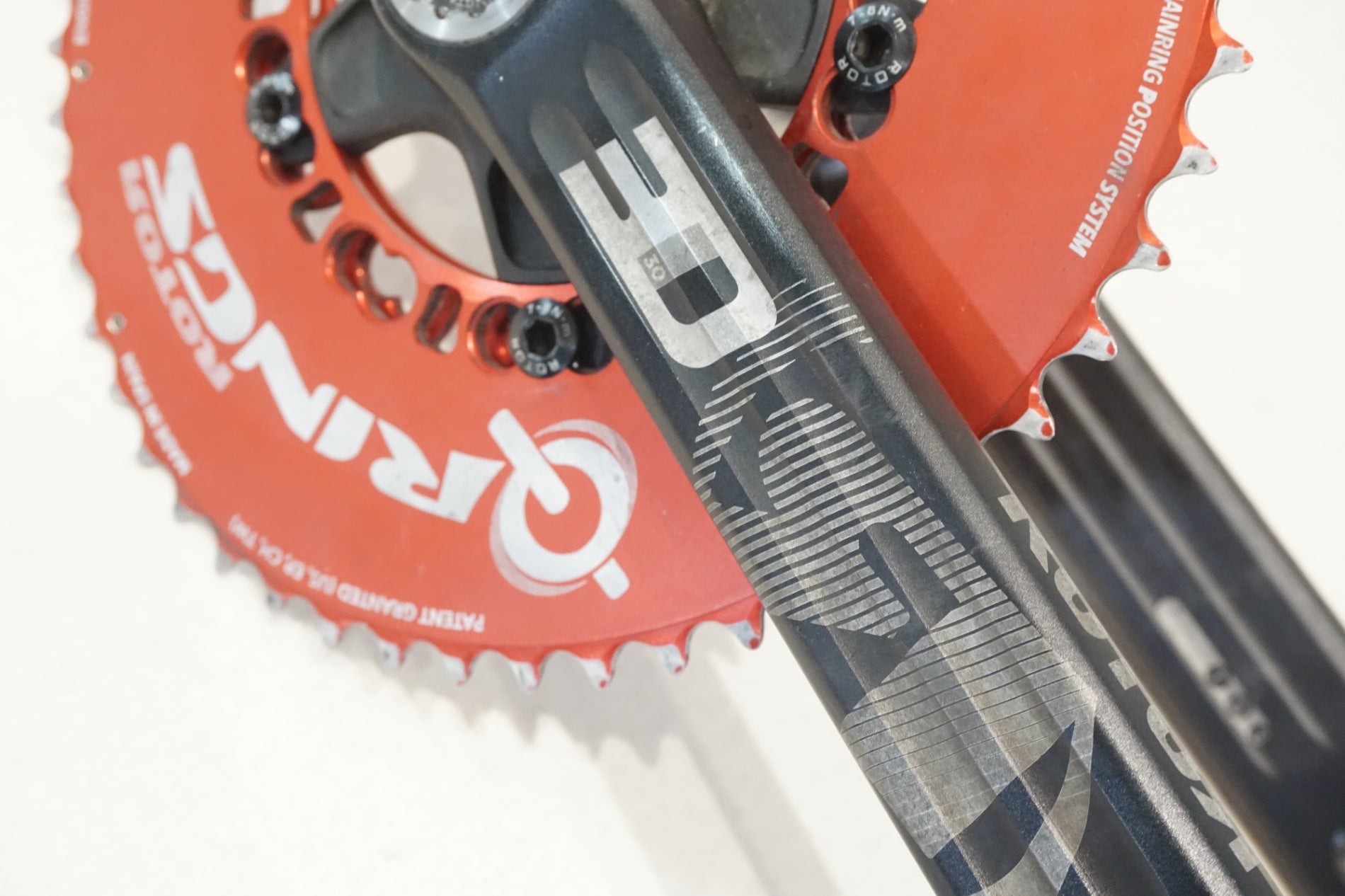 ROTOR 「ローター」 QRINGS 3D 52-36T 175mm クランクセット