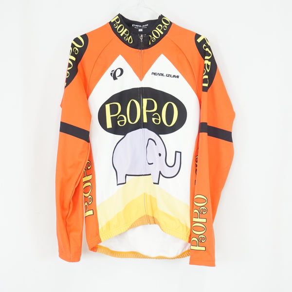 【激レア】30年前　法政大学 自転車競技部 PEARL IZUMI 長袖ジャージ PEARL IZUMI 「パールイズミ」 サイズL 長袖ジャージ / 宇都宮店