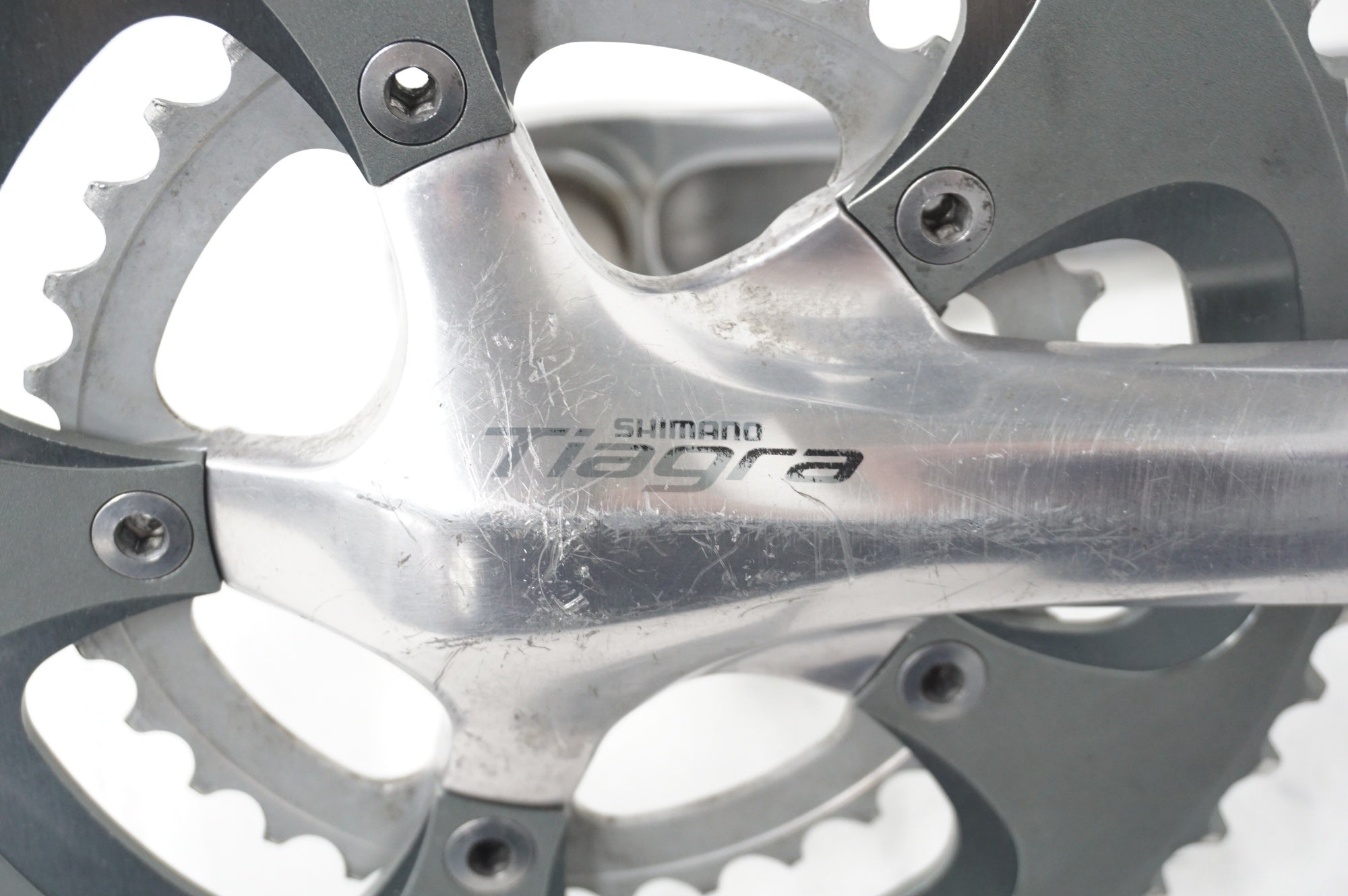 ジャンク SHIMANO 「シマノ」 TIAGRA FC-4600 アウターチェーンリングPRAXIS WORKS 52-34T 170mm クランクセット / 阪急塚口店