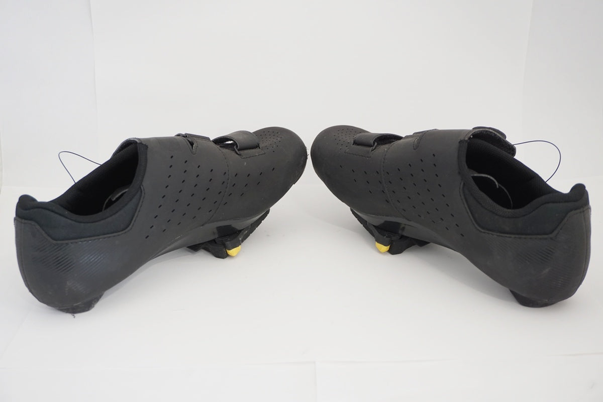 【美品】SHIMANO シューズRP4 シマノ RP4（SH-RP400）ブラック SPD-SL ロードシューズ