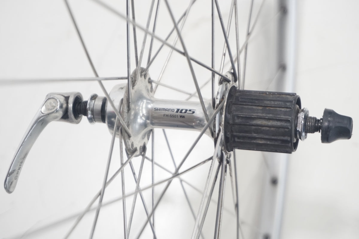 ブランド不明 リム SHIMANO 105 5501 ハブ SHIMANO8-9速 ホイールセット / 滋賀大津店
