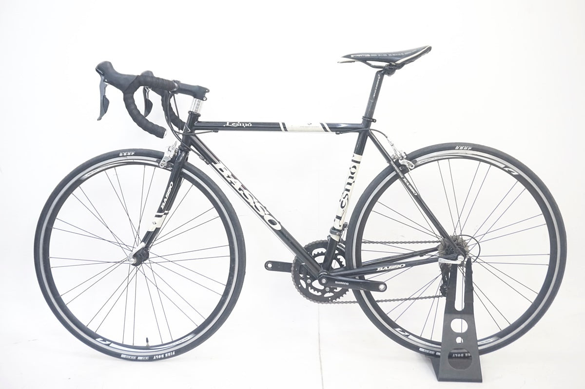 BASSOバッソ LESMOレスモ 700C クロモリ2X9S 510mmクロス BASSOバッソ LESMOレスモ 700C クロモリ2X9S 510mmクロス