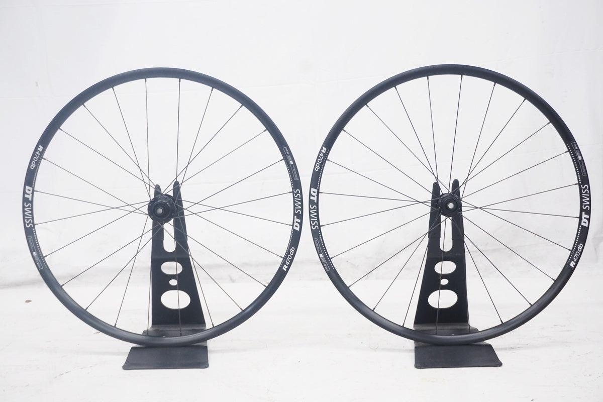 発掘 - 新登場ブランド DT SWISS 「ディーティースイス」 R470 DB シマノ11s ホイール パーツ
