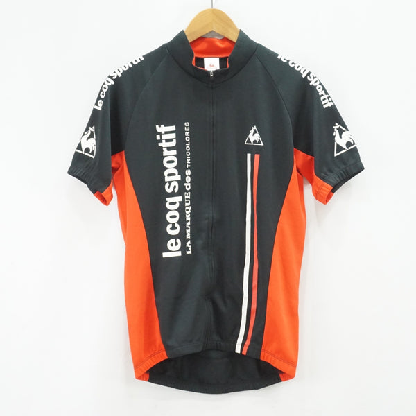 ルコックスポルティフ　サイクルジャージ　半袖　フルジップ LE COQ SPORTIF 「ルコックスポルティフ」 Mサイズ 半袖 ジャージ