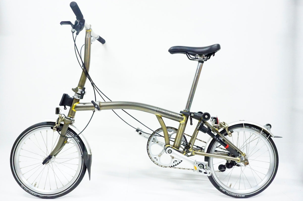 ジャンク BROMPTON 「ブロンプトン」 S2L RAW 2016年モデル 16インチ 折り畳み自転車 / 名古屋大須店