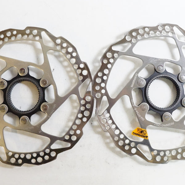 稀少新品 シマノ 初代ディスクブレーキ スペア部品 フラッシャー自転車 SHIMANO 「シマノ」 SM-RT54-S ディスクローターセット / 熊谷本店