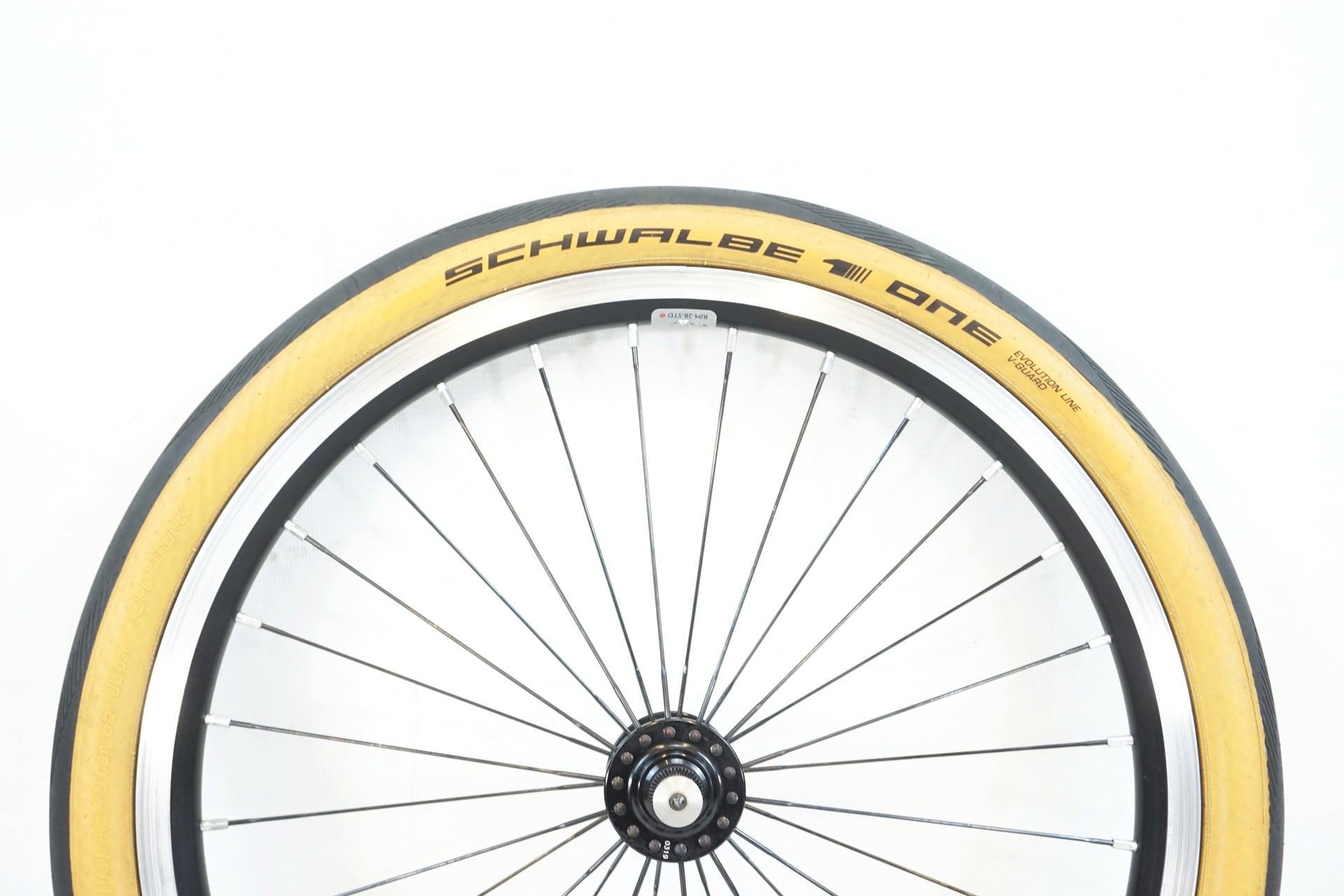 Brompton ブロンプトン 外装用ホイールセット ポリッシュ BROMPTON 「ブロンプトン」 純正 ホイールセット / 有明ガーデン店