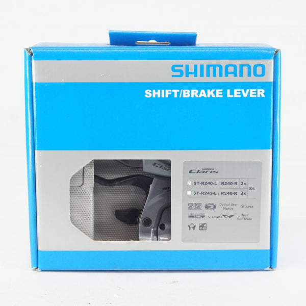 SHIMANO 「シマノ」 CLARIS ST-R240 シフト・ブレーキレバーセット
