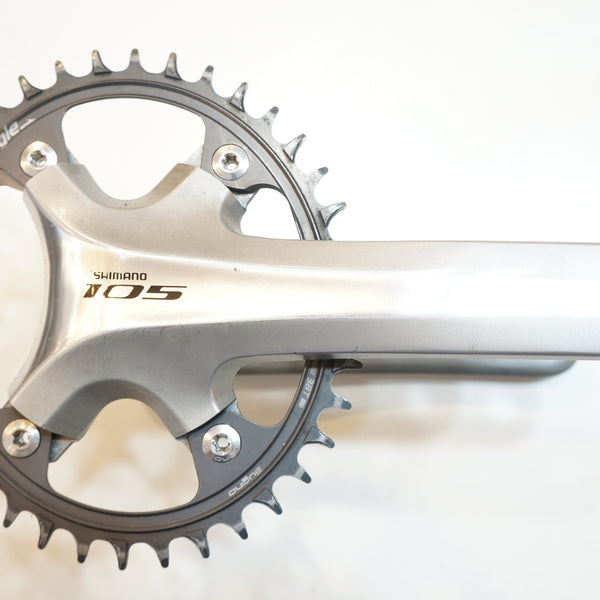 ロードバイク フル105 クランク5800 5700引き取り限定 SHIMANO 「シマノ」 105 FC-5800 165mm 38T クランク / バイチャリ浦和