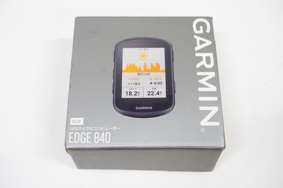 GARMIN 「ガーミン」 EDGE 840 SOLAR サイクルコンピューター / 名古屋大須店