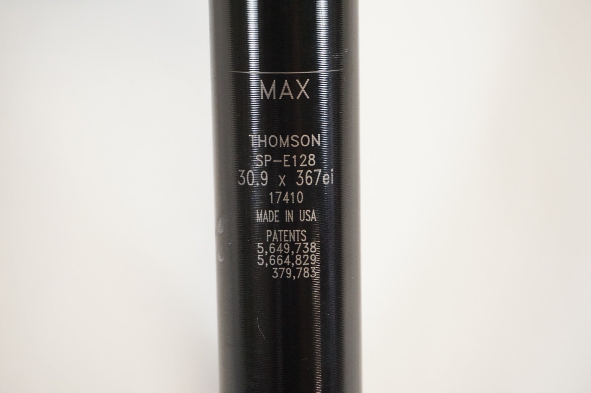 希少　未使用　THOMSON トムソン　ユニオンジャック　シートポスト 軽さと剛性のグッド・バランス！Thomsonのエリートシートポスト