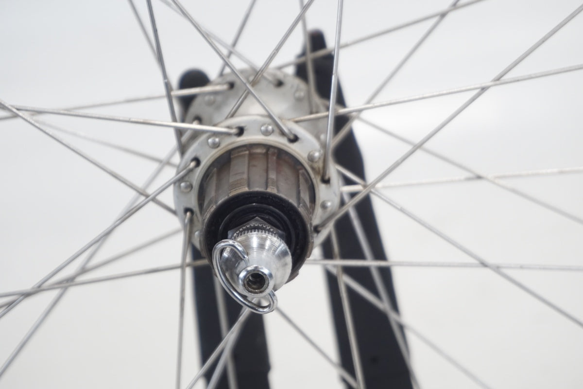 カンパ　レコードハブ　700c MAVIC WO リム　ホイール MAVIC 「マビック」 OPEN PRO リム CAMPAGNOLO RECORD ハブ 手組