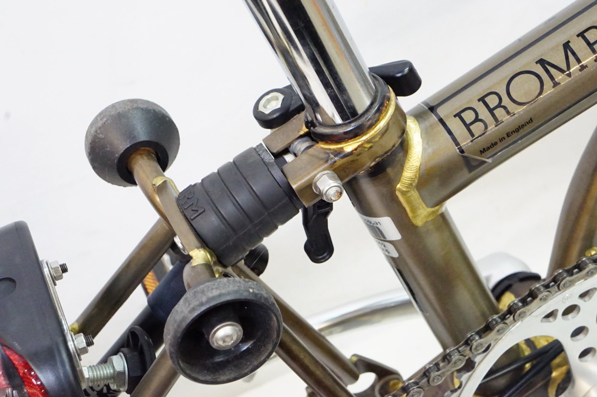 BROMPTON - Brompton S3L 2010モデル(英国製、付属品多数) BROMPTON 「ブロンプトン」 S3L RAW 2010年モデル 16インチ