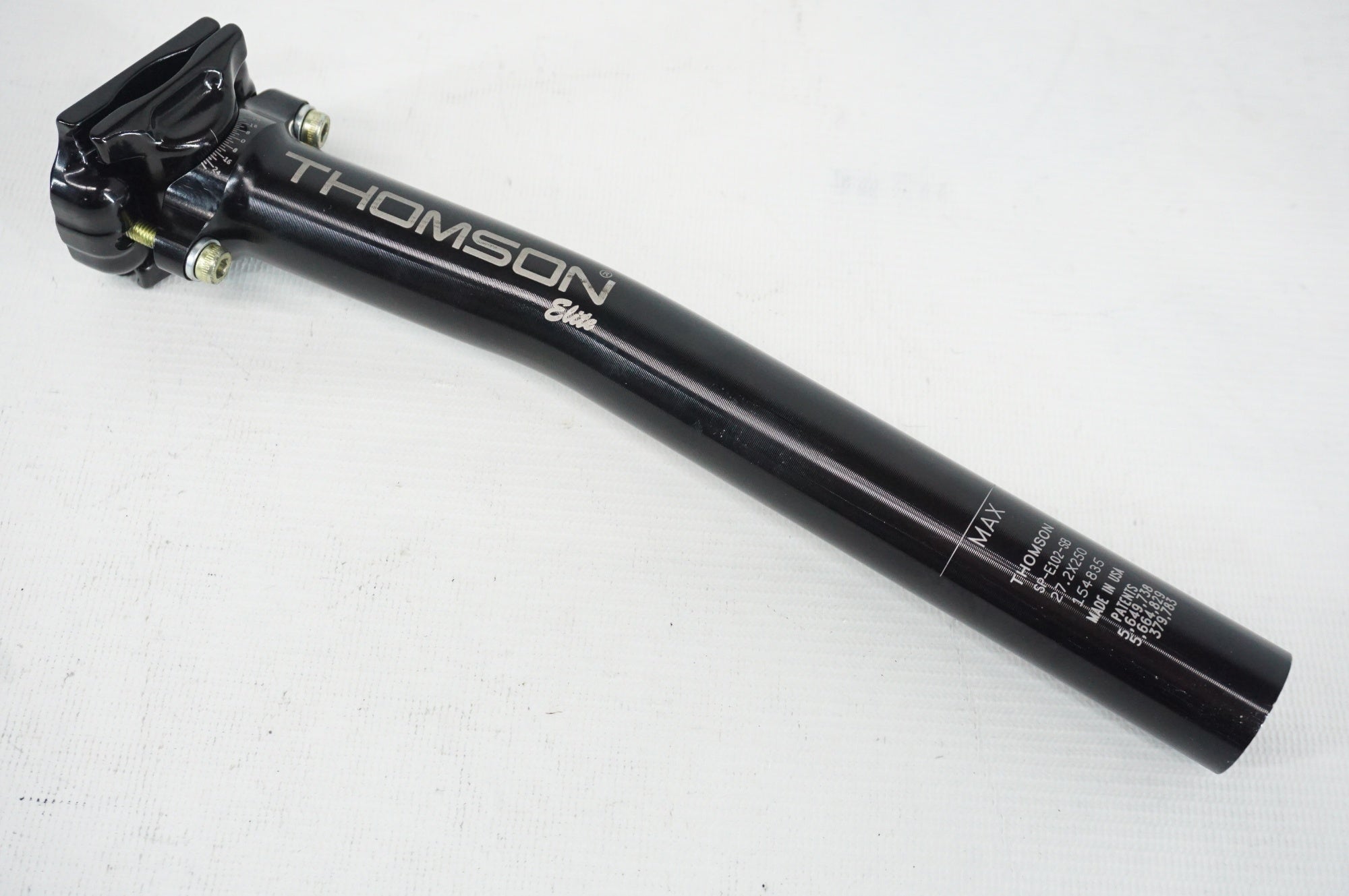 THOMSON 「トムソン」 ELITE SP-E102-SB φ27.2 250mm シートポスト / 阪急塚口店