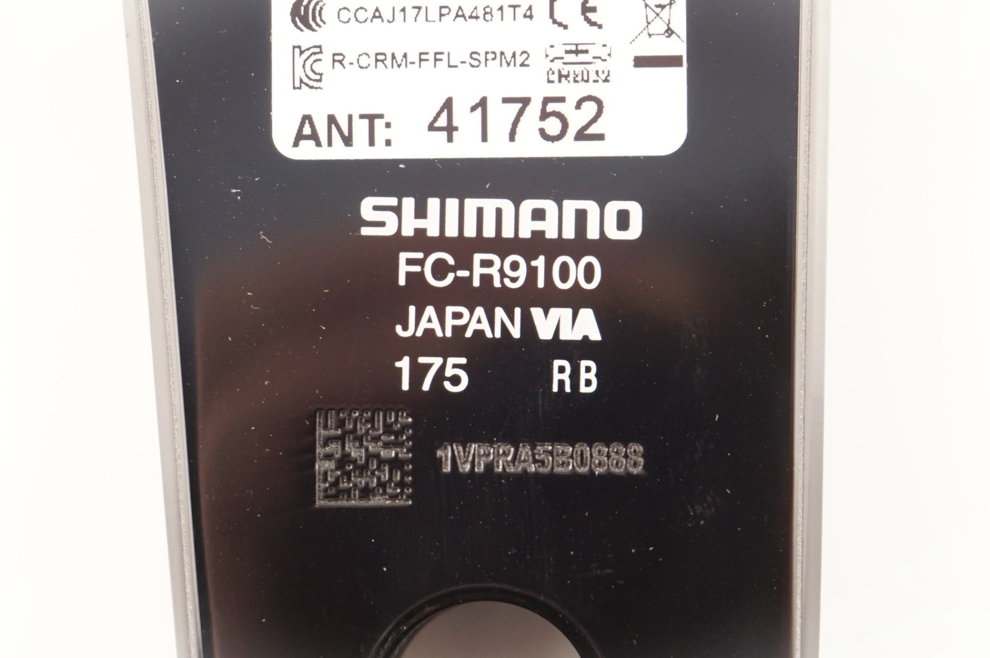SHIMANO 「シマノ」 DURA ACE FC-R9100 STAGES 53/39T 175mm 右