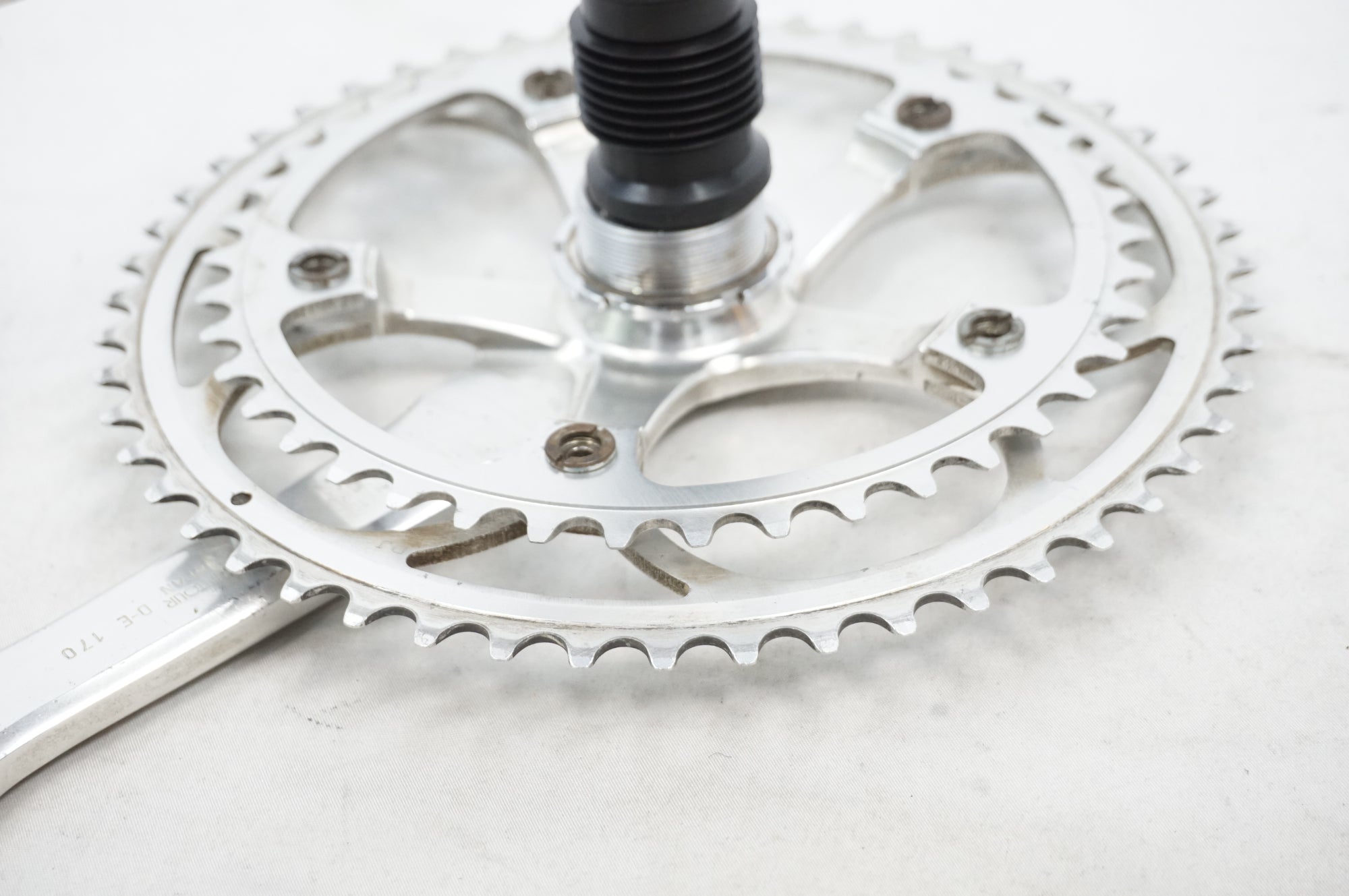 ジャンク SUNTOUR 「サンツアー」 SUPERBE PRO 52-42T 170mm クランク